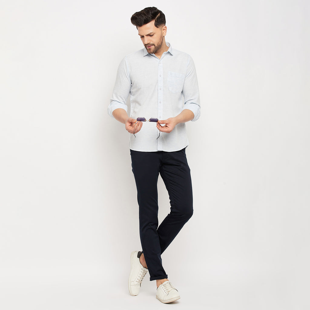 Duke Urban Men Slim Fit Cotton Trousers (SDT4578)