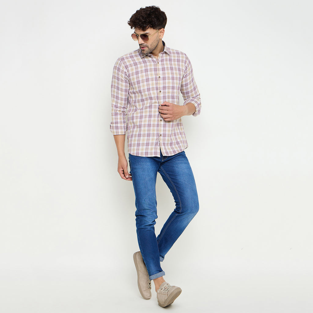 Duke Urban Men Full Sleeve Cotton Shirt (SDO8CKX)