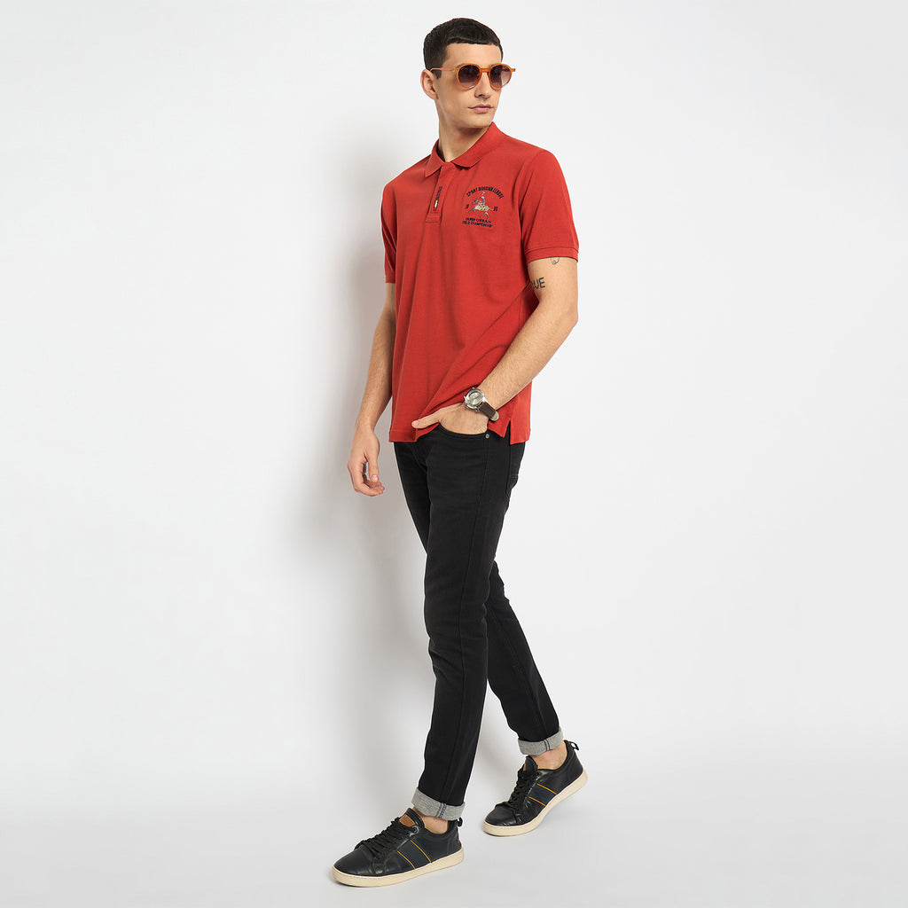 Duke Urban Men Half Sleeve Cotton T-shirt (LF7230)