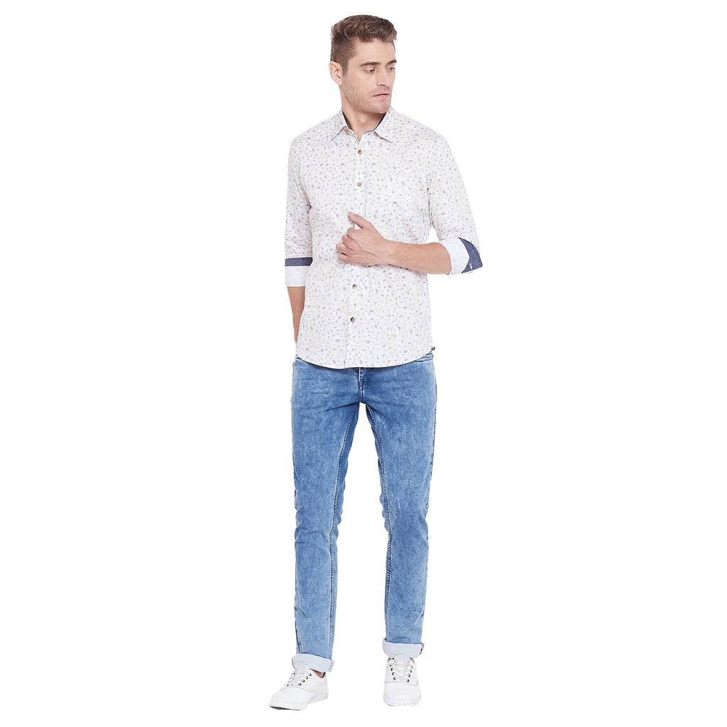 Duke Urban Cotton Full Sleeve Shirt (SDO8853)