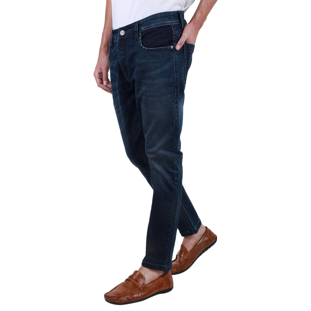 Duke Urban Men Stretchable Ankle Length Slim Fit Jeans (SDD5464)