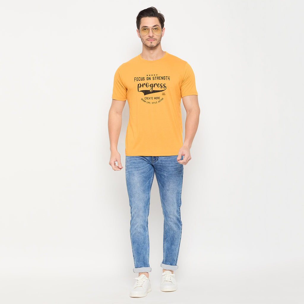 Duke Urban Men Half Sleeve Cotton Pack of 3 T-shirts  (ONSDVP42)