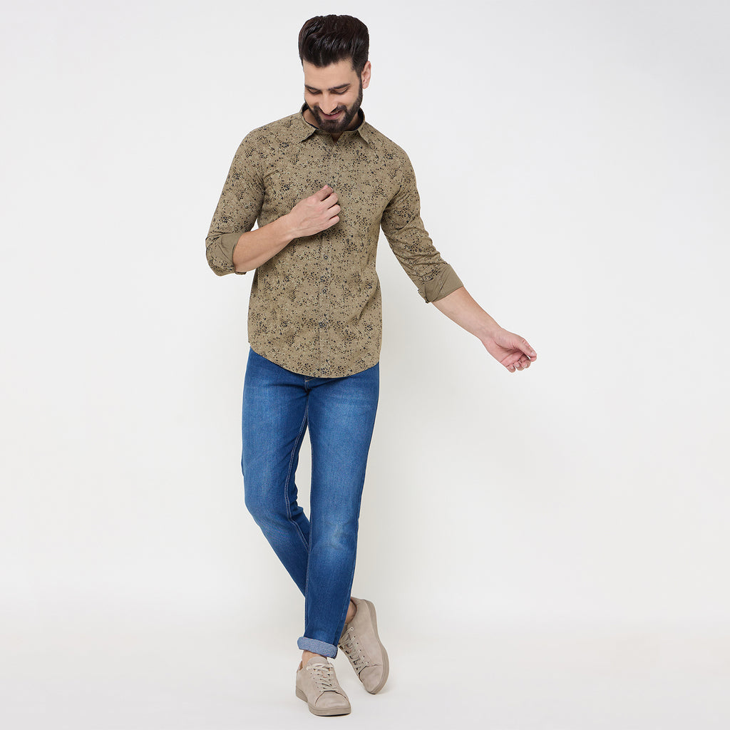 Duke Urban Men Full Sleeve Cotton Shirt (SDO7PRA)