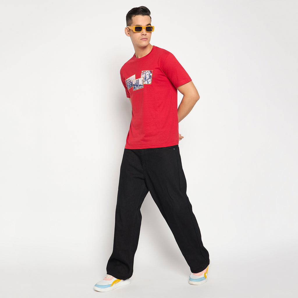 Duke Urban Men Half Sleeve Cotton T-shirt (ONLF301)