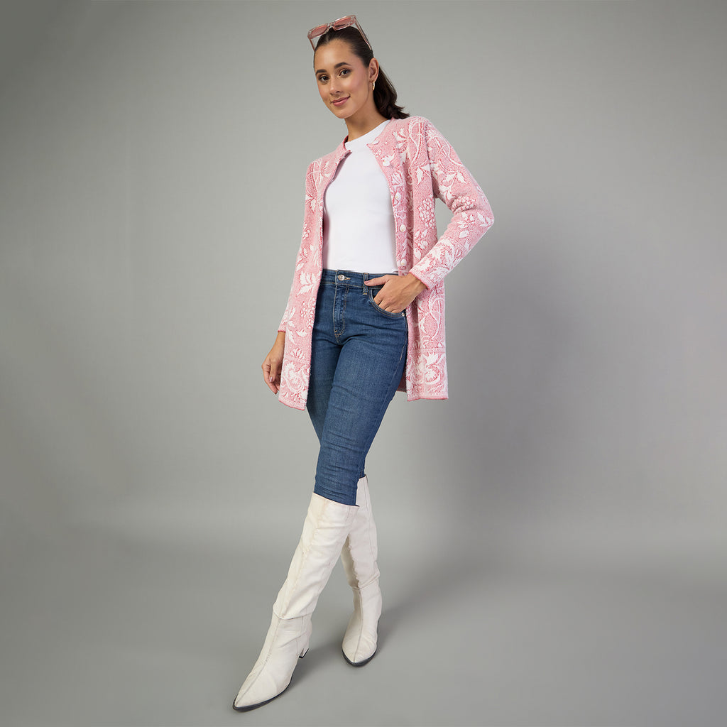 Duke Urban Women Long Coat Shortstyle Cardigan (ONSDS107)