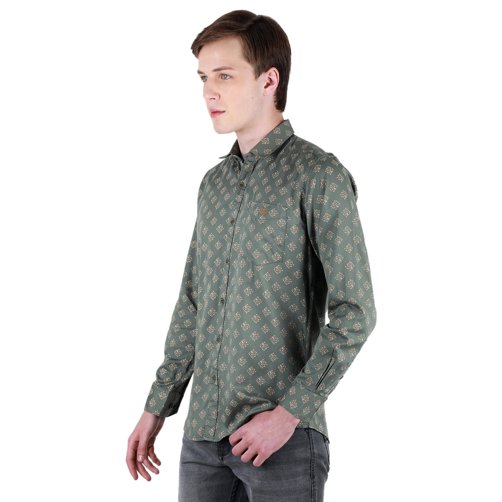 Duke Urban Men Full Sleeve Cotton Shirt (SDO3PRTB)