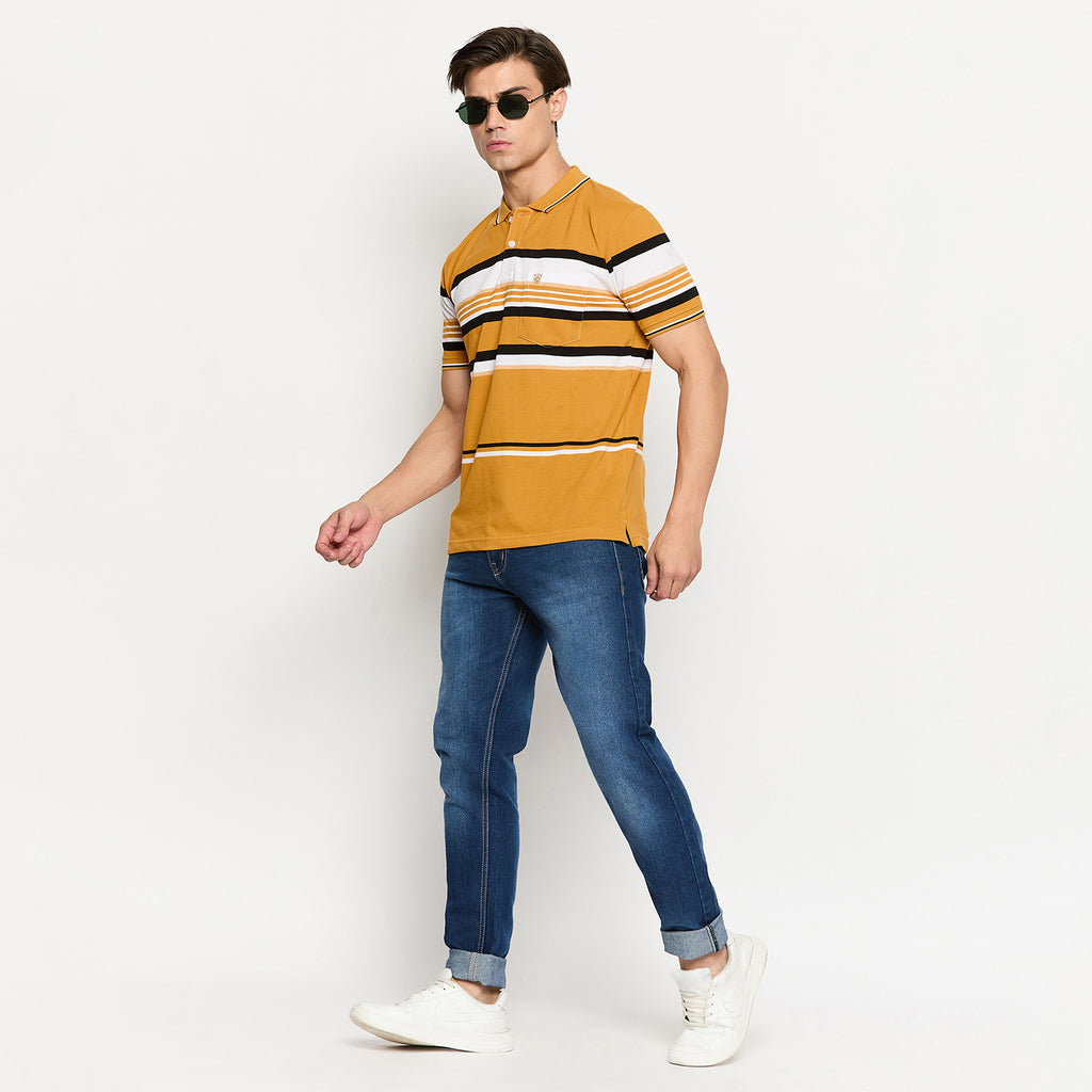 Duke Urban Men Half Sleeve Cotton T-shirt (LF7188)