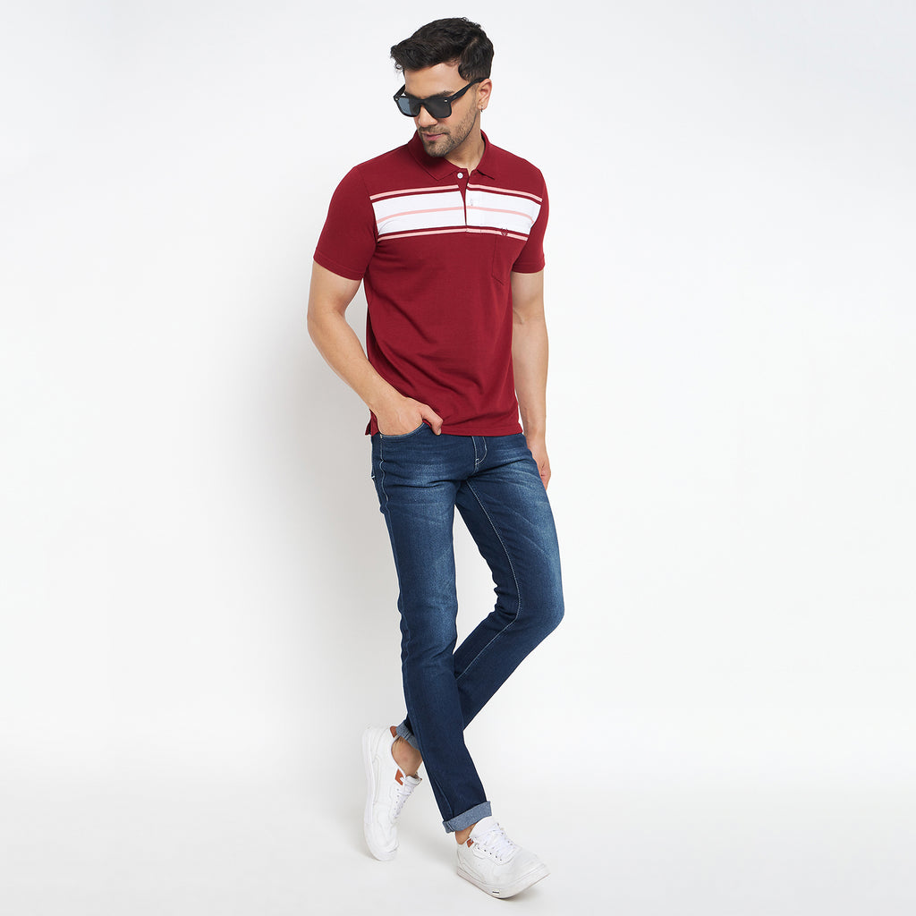 Duke Urban Men Half Sleeve Cotton T-shirt (MLF1118)