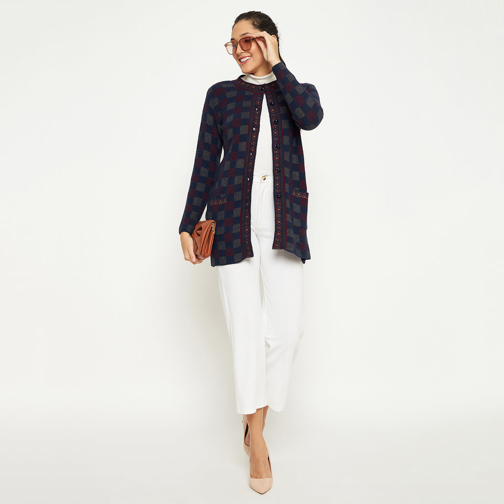 Duke Urban Women Full Sleeve Cardigan (SDS1226)