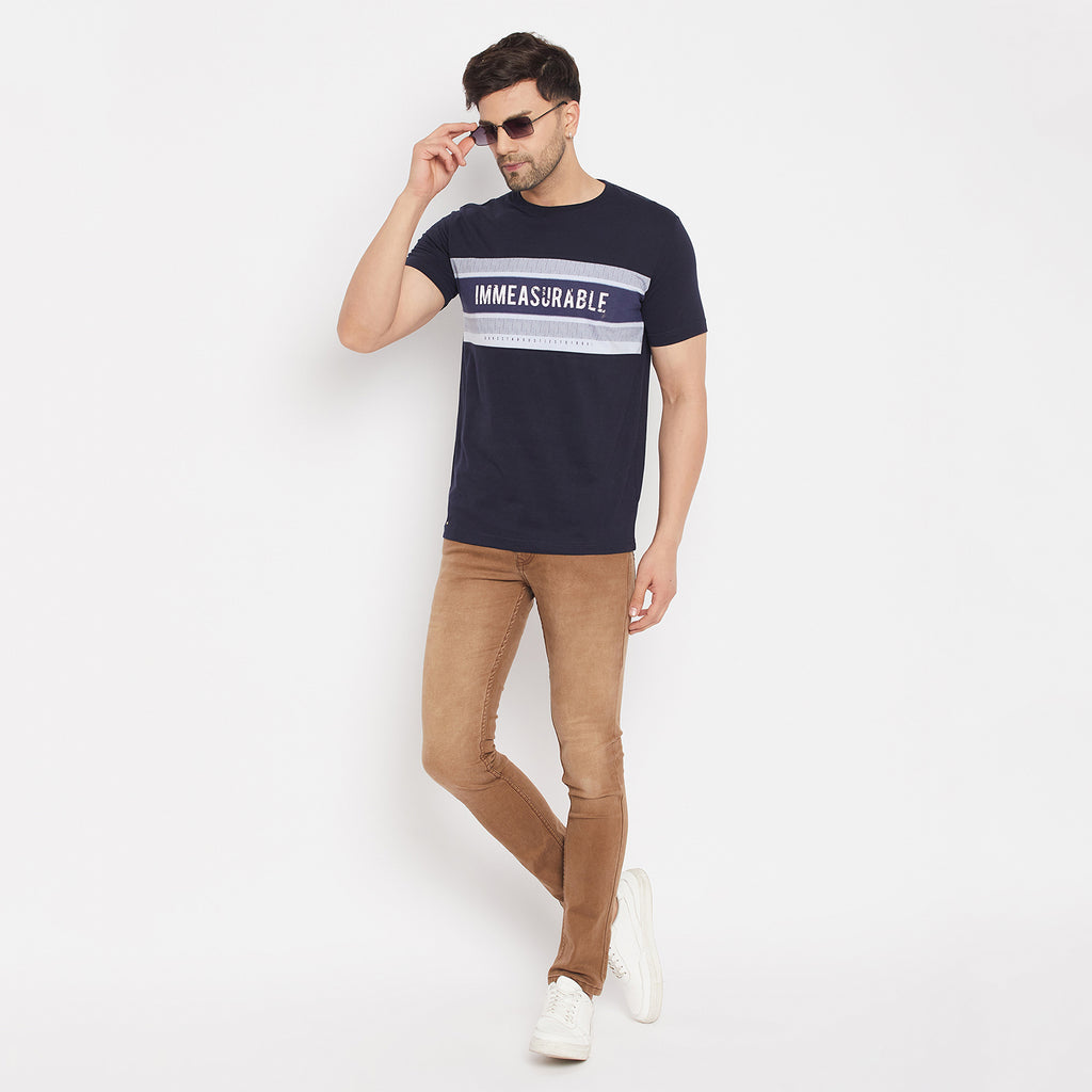 Duke Urban Men Half Sleeve Cotton T-shirt (MLF7051)