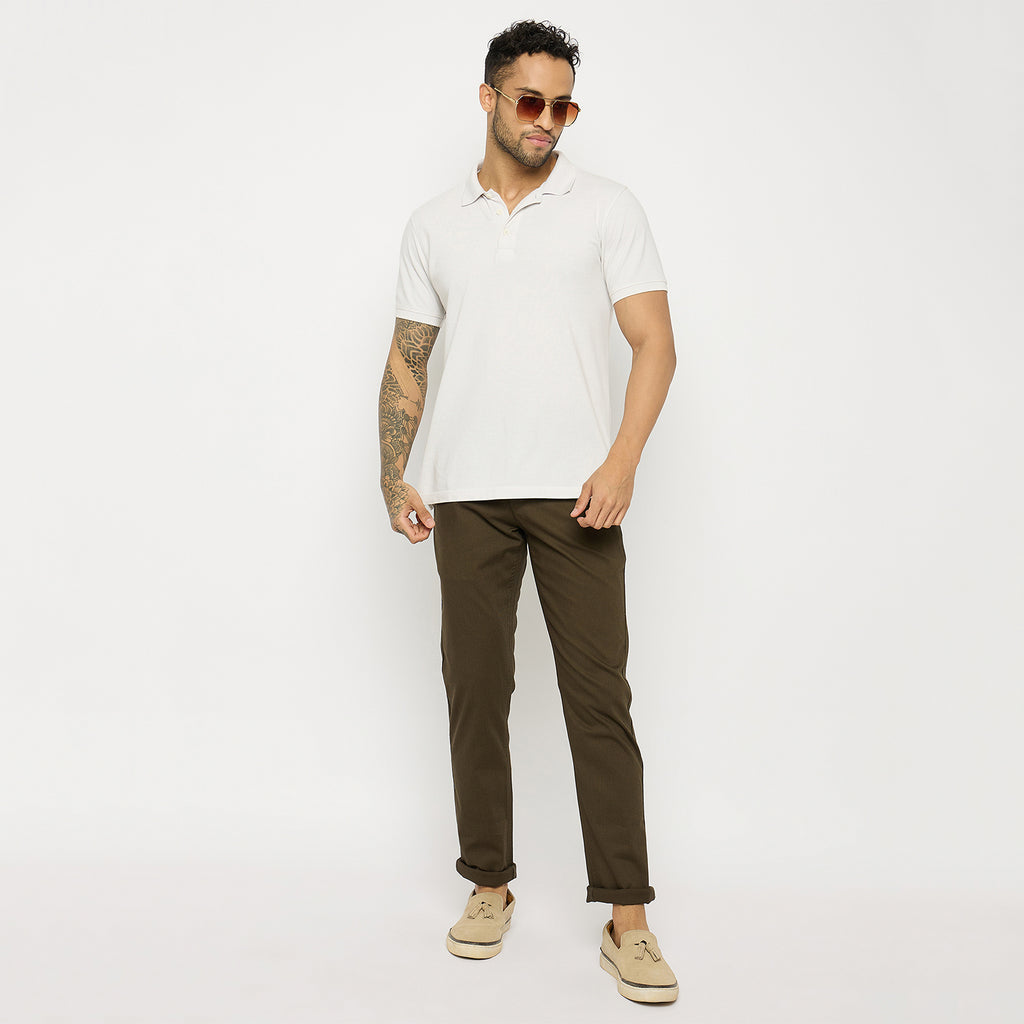 Duke Urban Men Expendable Waist Slim Fit Trousers (SDT4569)