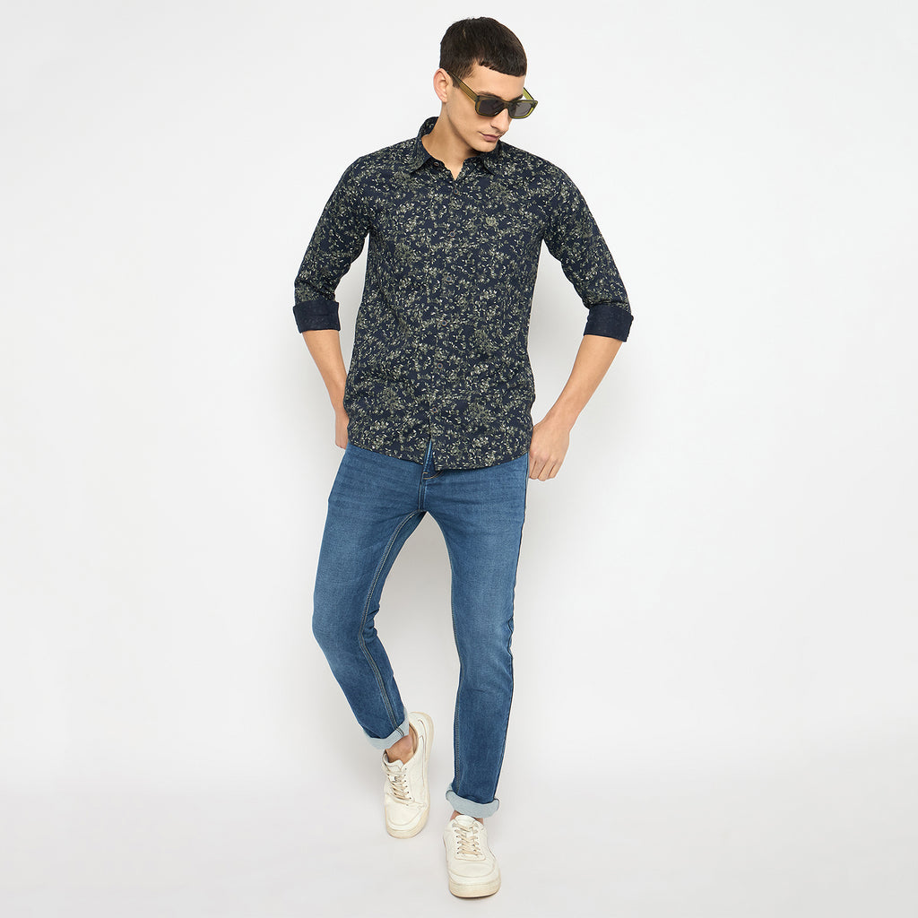 Duke Urban Men Full Sleeve Cotton Shirt (SDO6PRTU)