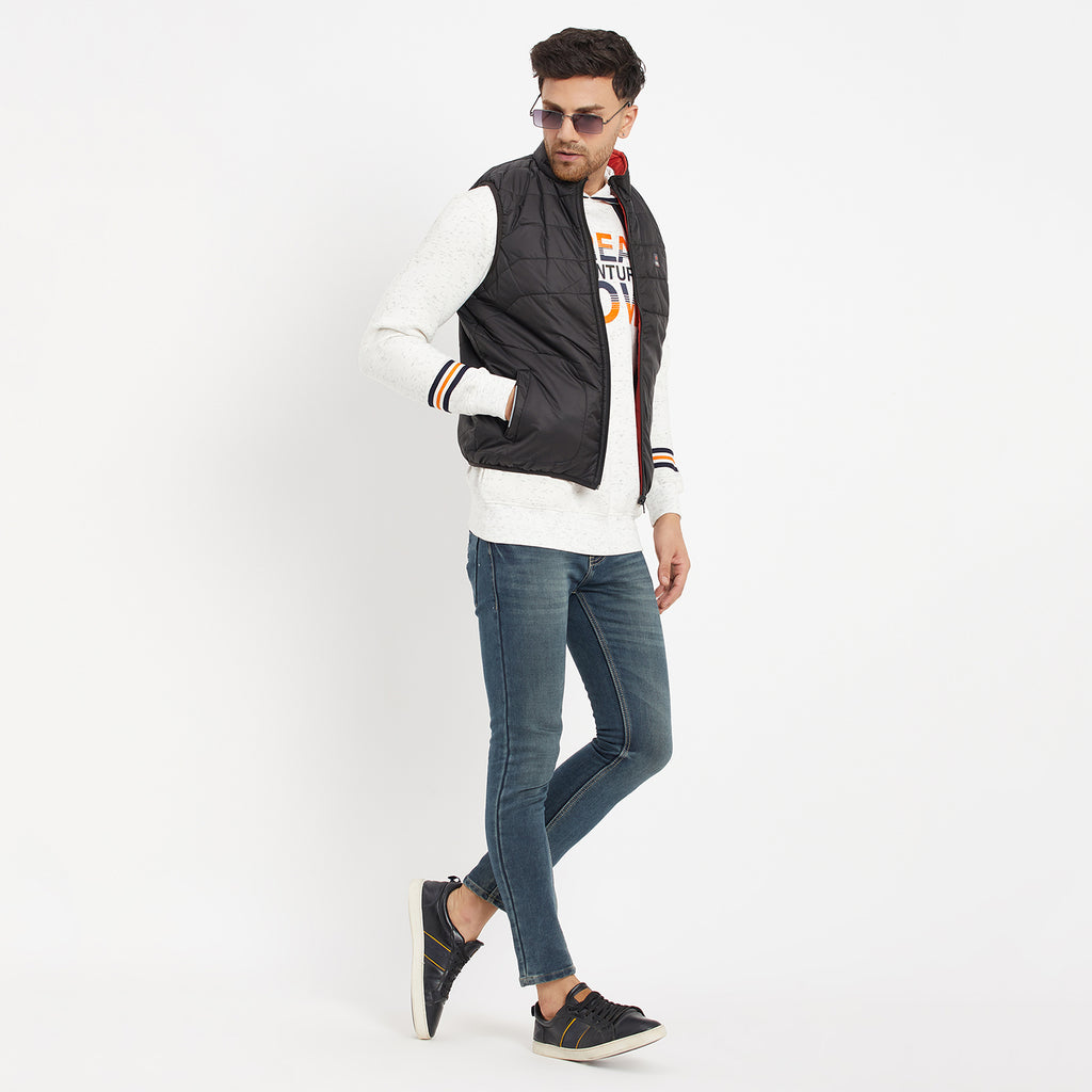 Duke Urban Men Sleeveless Reversible Jacket (SDZ1873)
