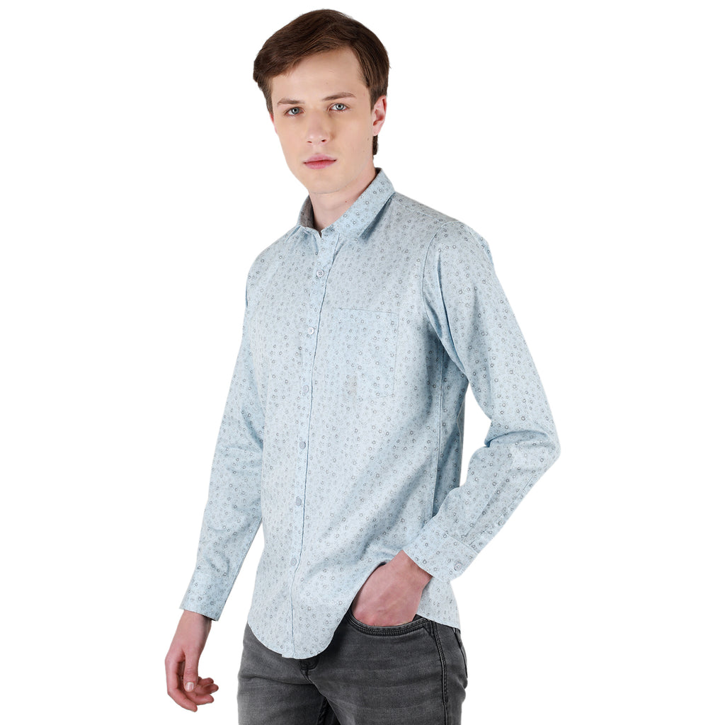 Duke Urban Men Full Sleeve Cotton Shirt (SDO7PRTF)