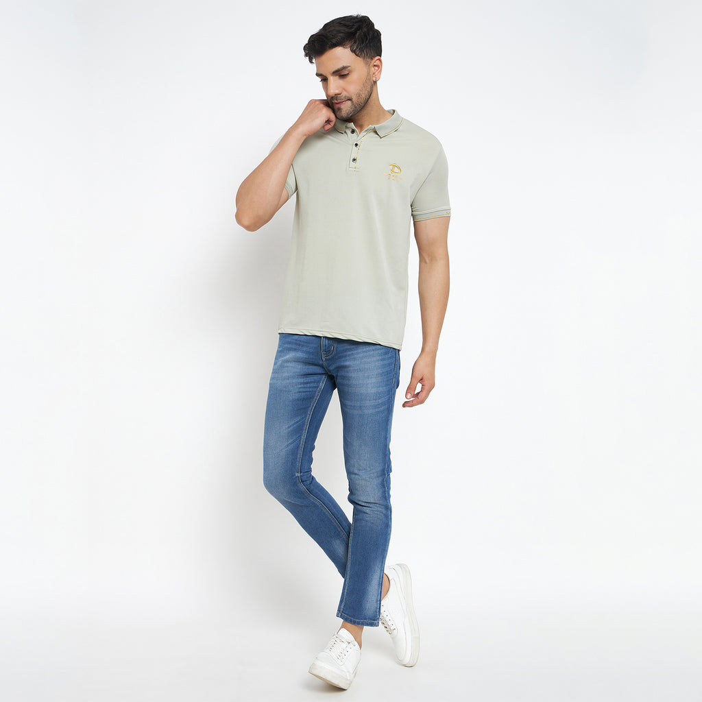 Duke Urban Men Half Sleeve Cotton T-shirt (LF5041)