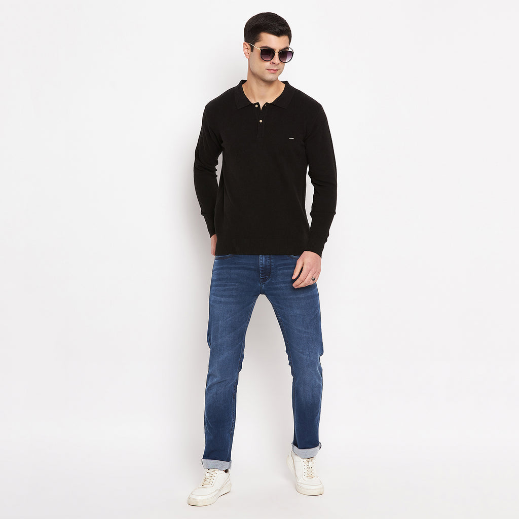 Duke Urban Men Collared Neck Full Sleeve Sweater (SDS711)