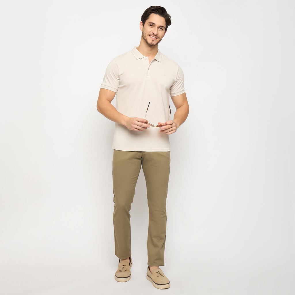 Duke Urban Men Flatfront Narrowfit Chinos Trousers (SDT4570)