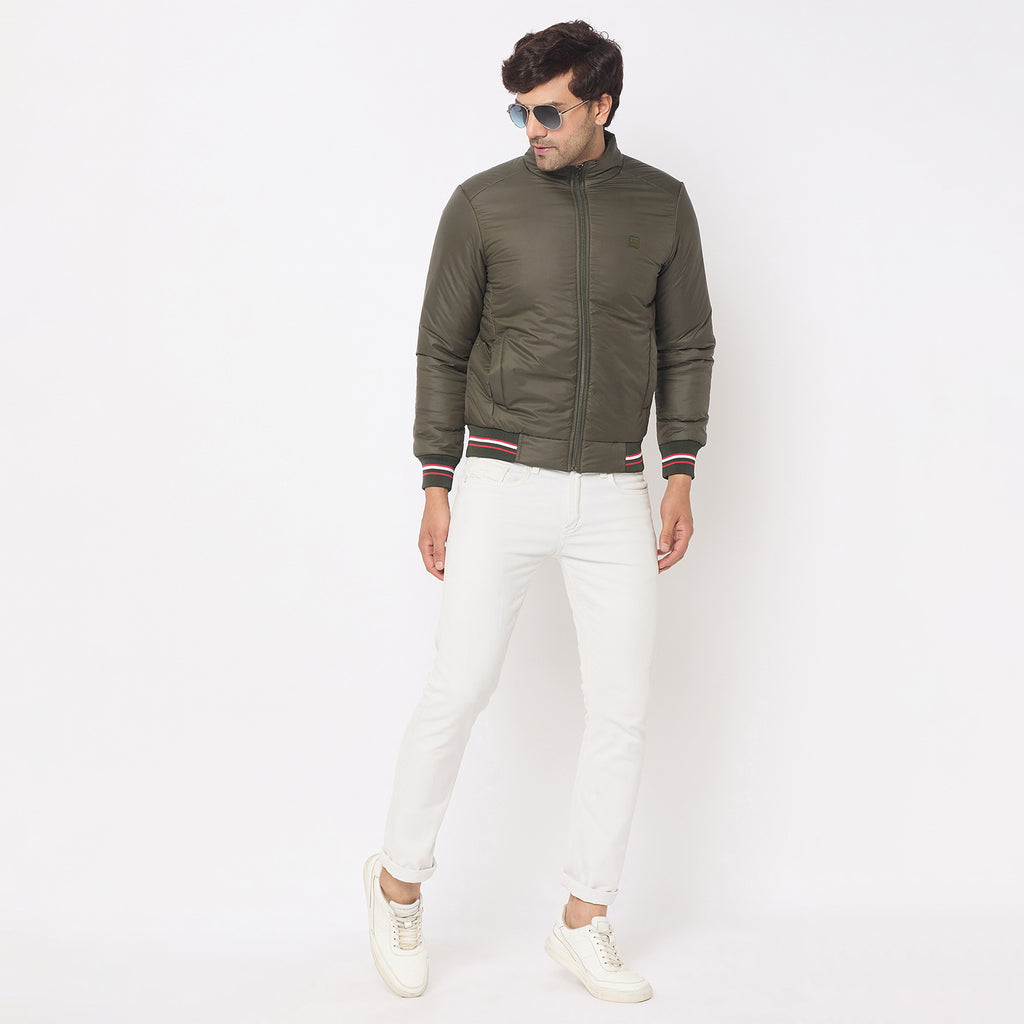 Duke Urban Men Full Sleeve Bomber Jacket (SDZ3089R)