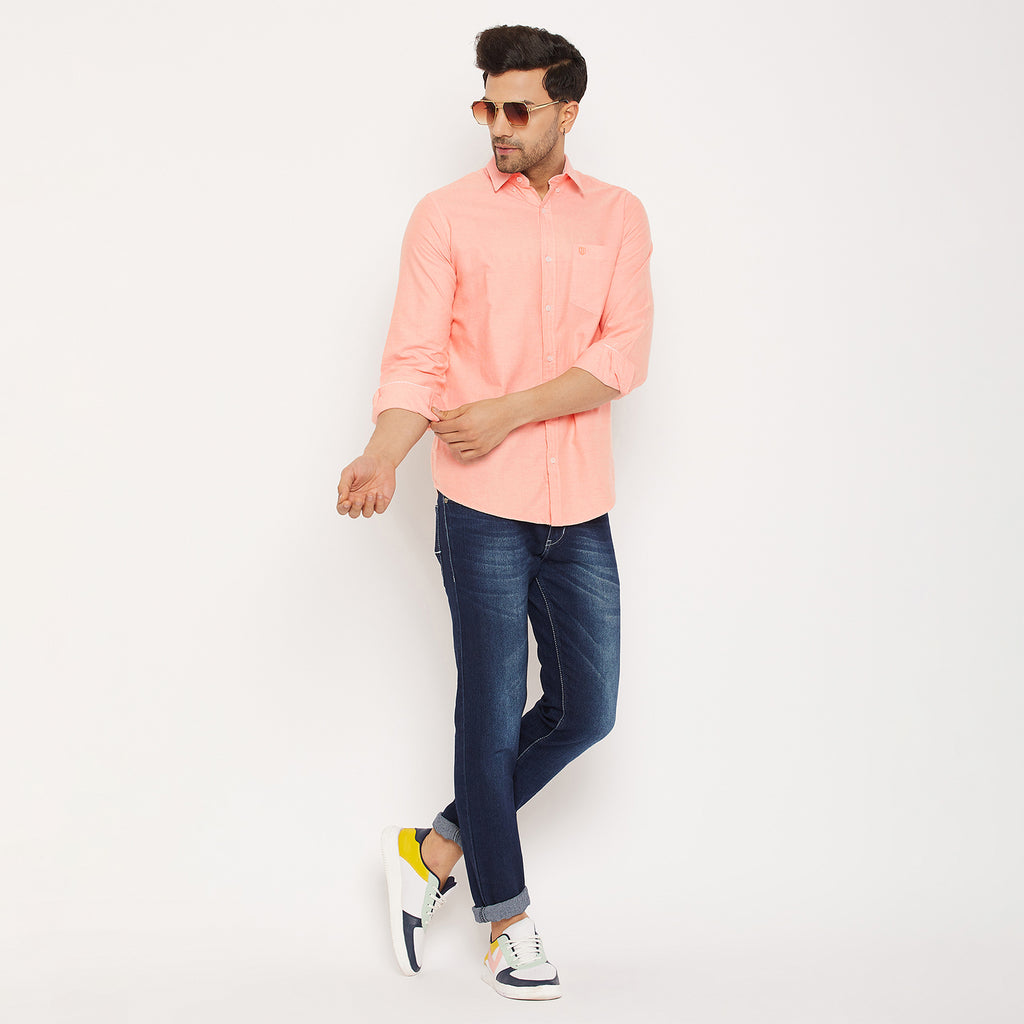 Duke Urban Men Full Sleeve  Cotton Shirt (SDO5PLO)