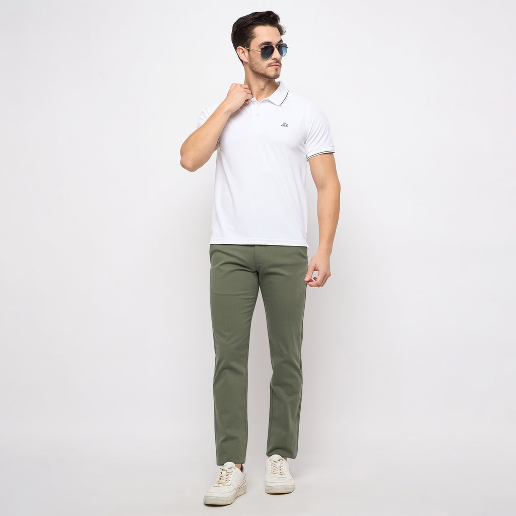 Duke Urban Men Flatfront Narrowfit Chinos Trousers (SDT4568)