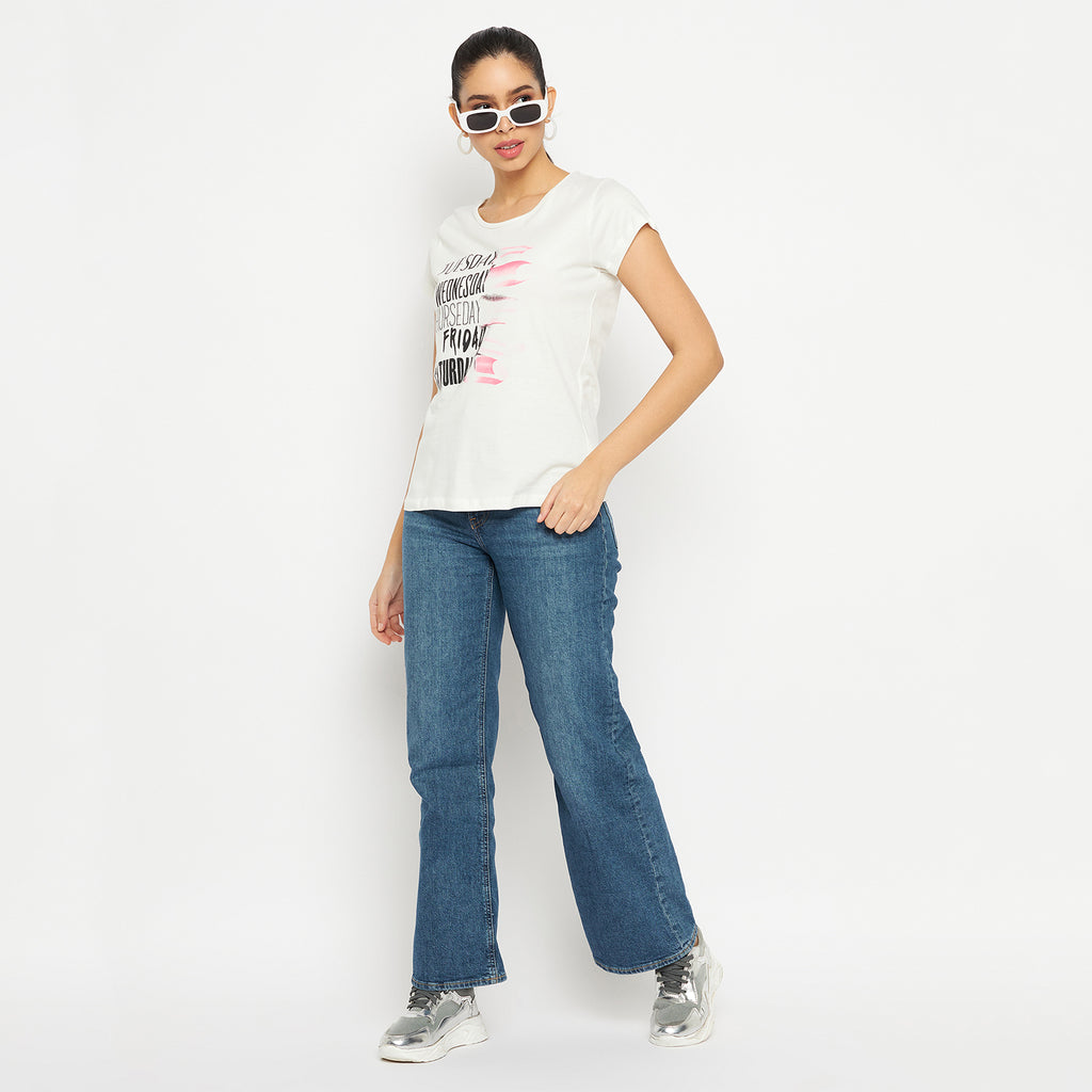 Duke Urban Women Short Sleeve Round Neck Top (LFX106)