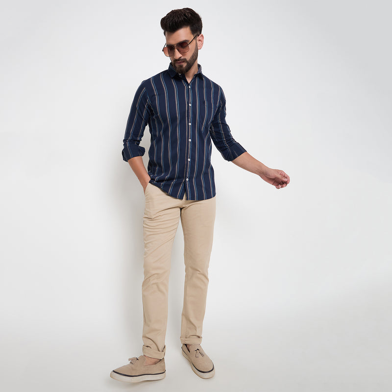 Duke Urban Men Full Sleeve Cotton Shirt (SD8STT)