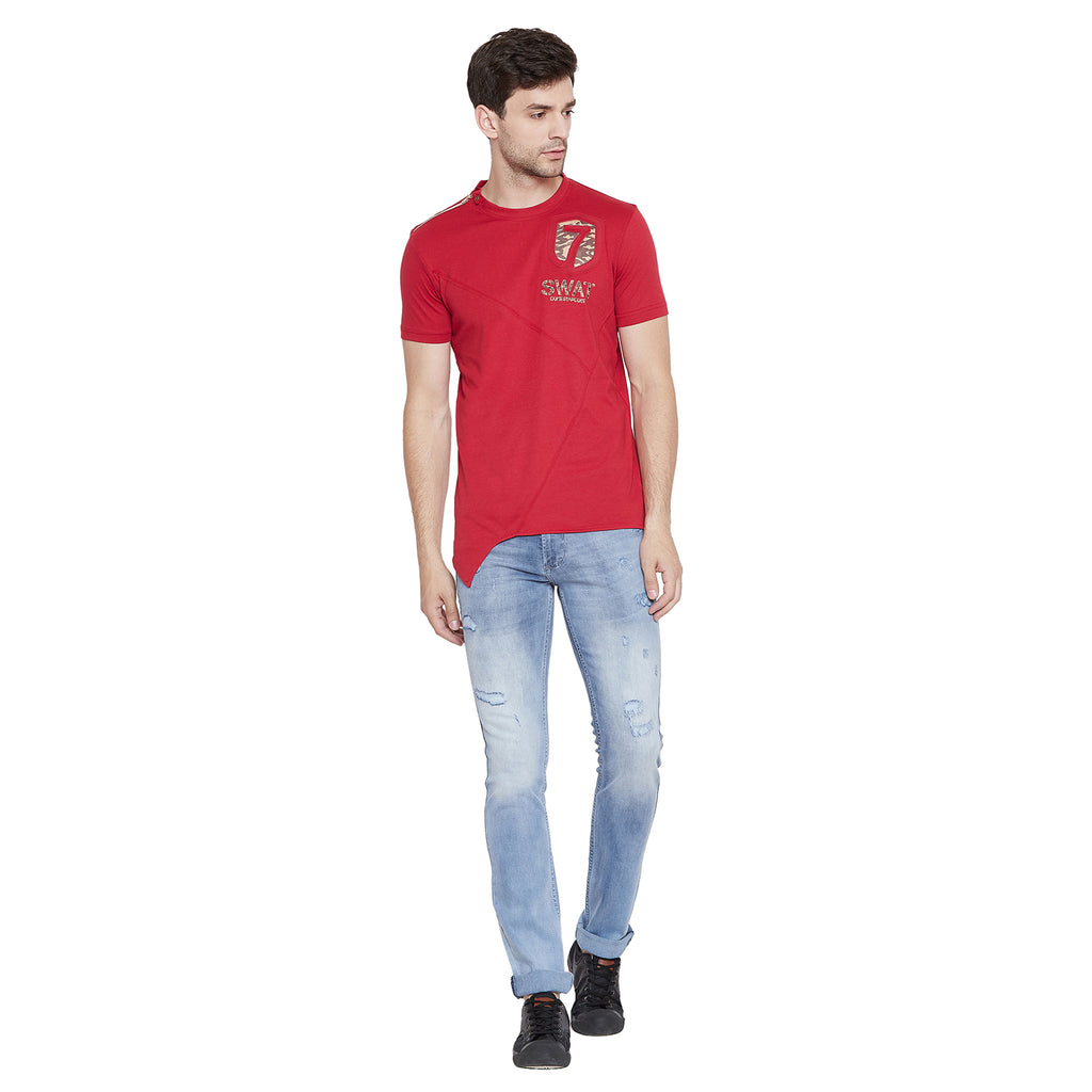Duke Urban Men Stardust Half Sleeve  T-Shirt  (LF4335)