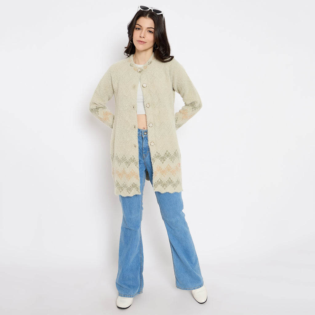 Duke Urban Women Full Sleeve Long Sweater (SDS1225)