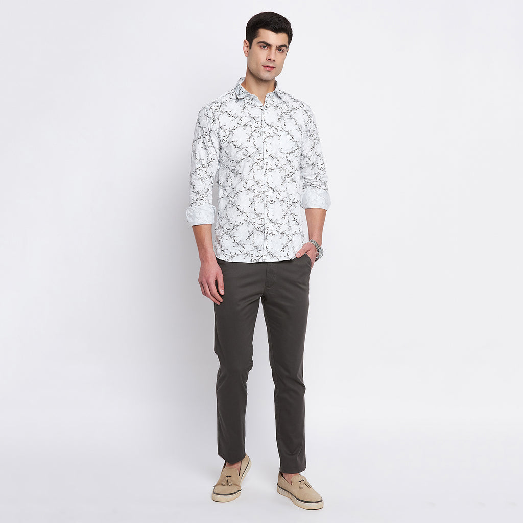 Duke Urban Men Full Sleeve Cotton Shirt (SDO8PRSP)