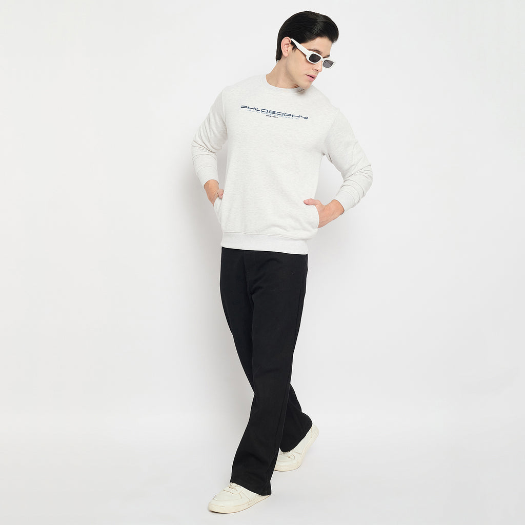 Duke Urban Men Solid Sweatshirt (LF6451)