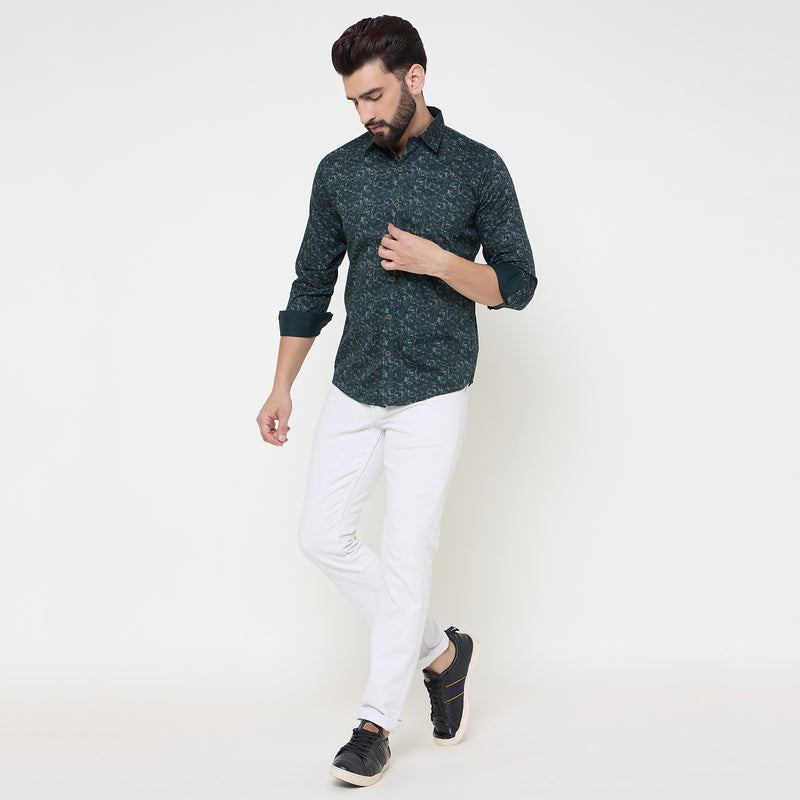 Duke Urban Men Full Sleeve Cotton Shirt (SDO7PRG)