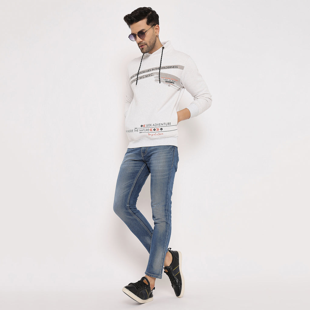 Duke Urban Men Cowl Neck Sweatshirt (LF6279)