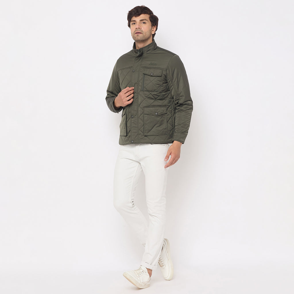 Duke Urban Men Full Sleeve Quilted Jacket (SDZ3112)