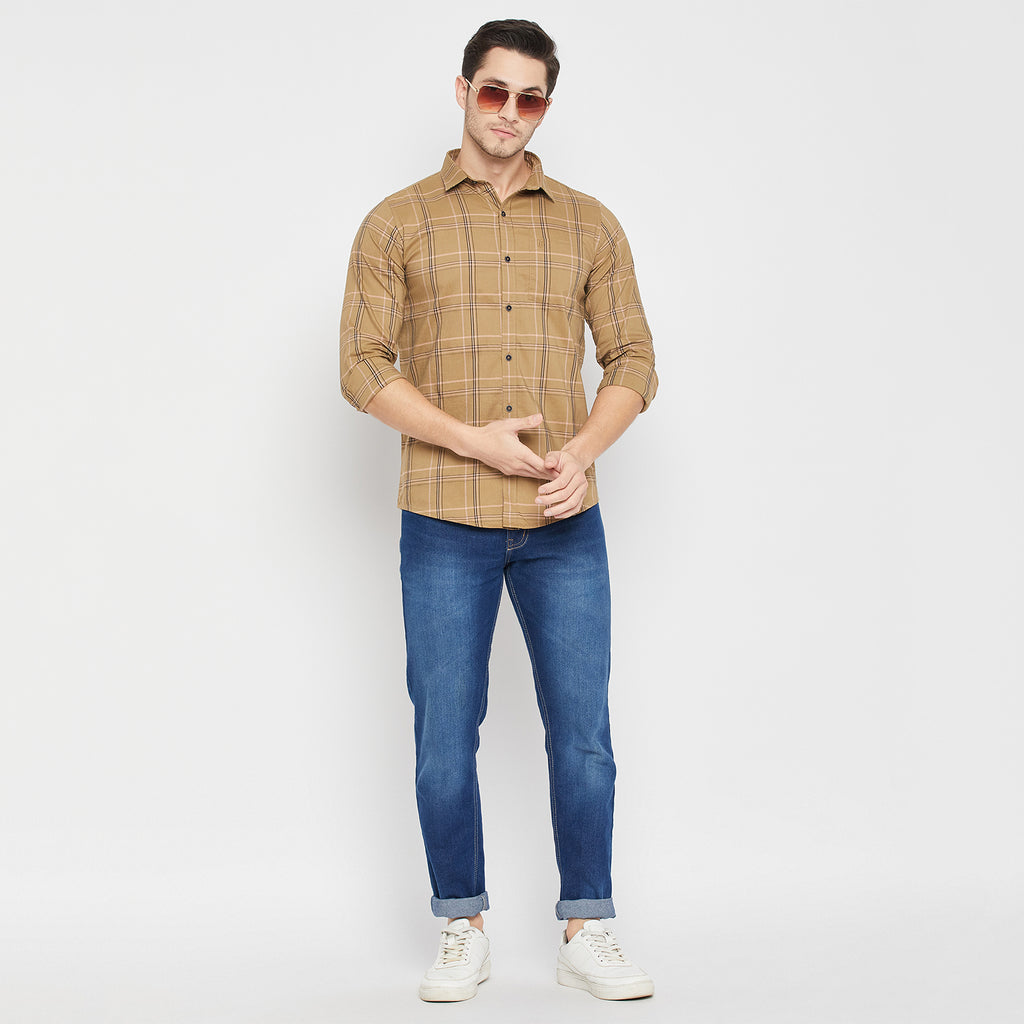 Duke Urban Men Full Sleeve Cotton Shirt (SDO9080)