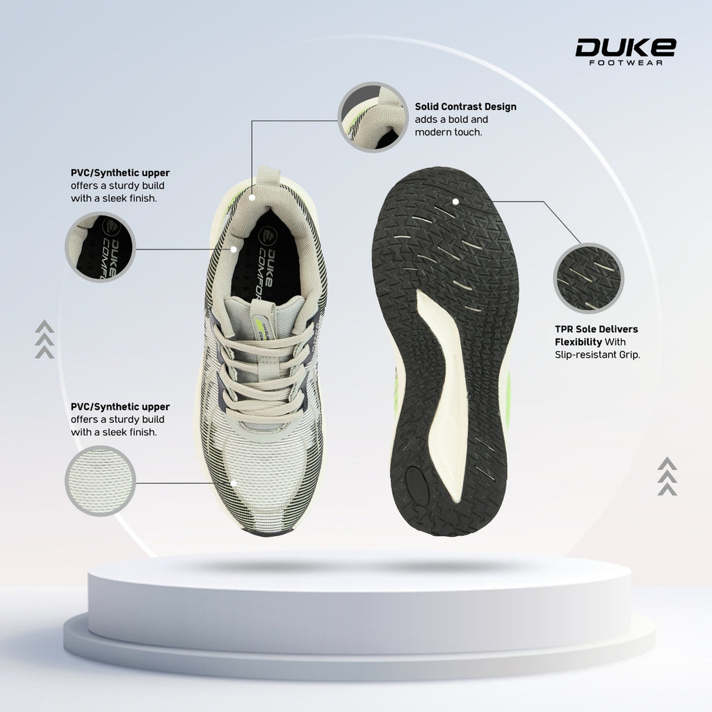 Duke Mens SprintWeave Sports Shoes (FWOL2113)