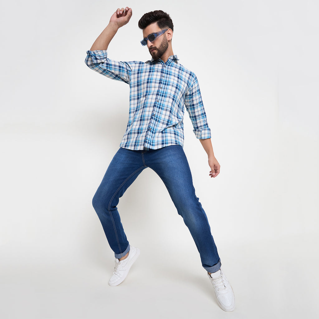 Duke Urban Men Full Sleeve Cotton Shirt (SDO8CKG)