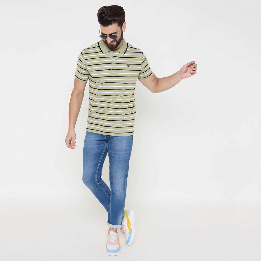 Duke Urban Men Half Sleeve Cotton Tshirt (MLF1155)