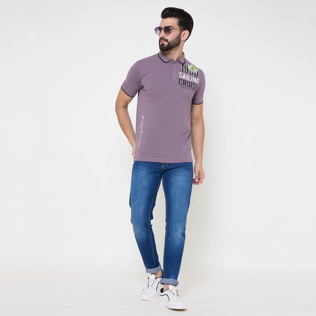 Duke Urban Men Half Sleeve Cotton Tshirt (LF7172)