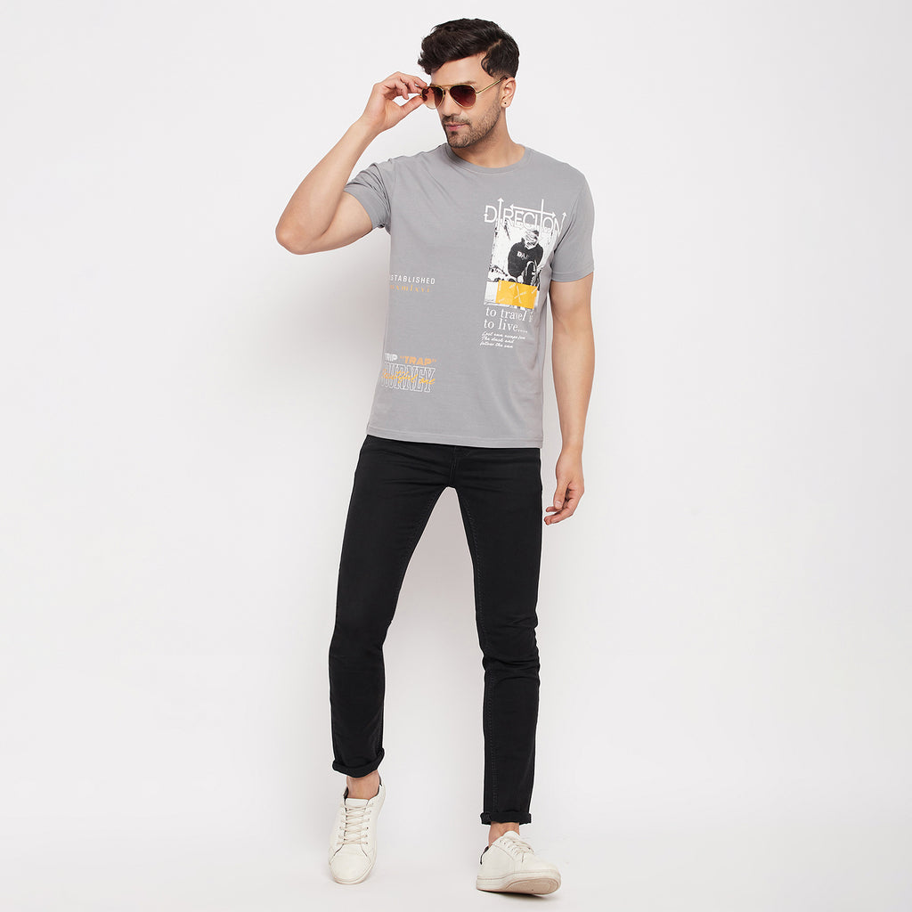 Duke Stardust Men Round Neck Half Sleeve Cotton T-shirt (1023)