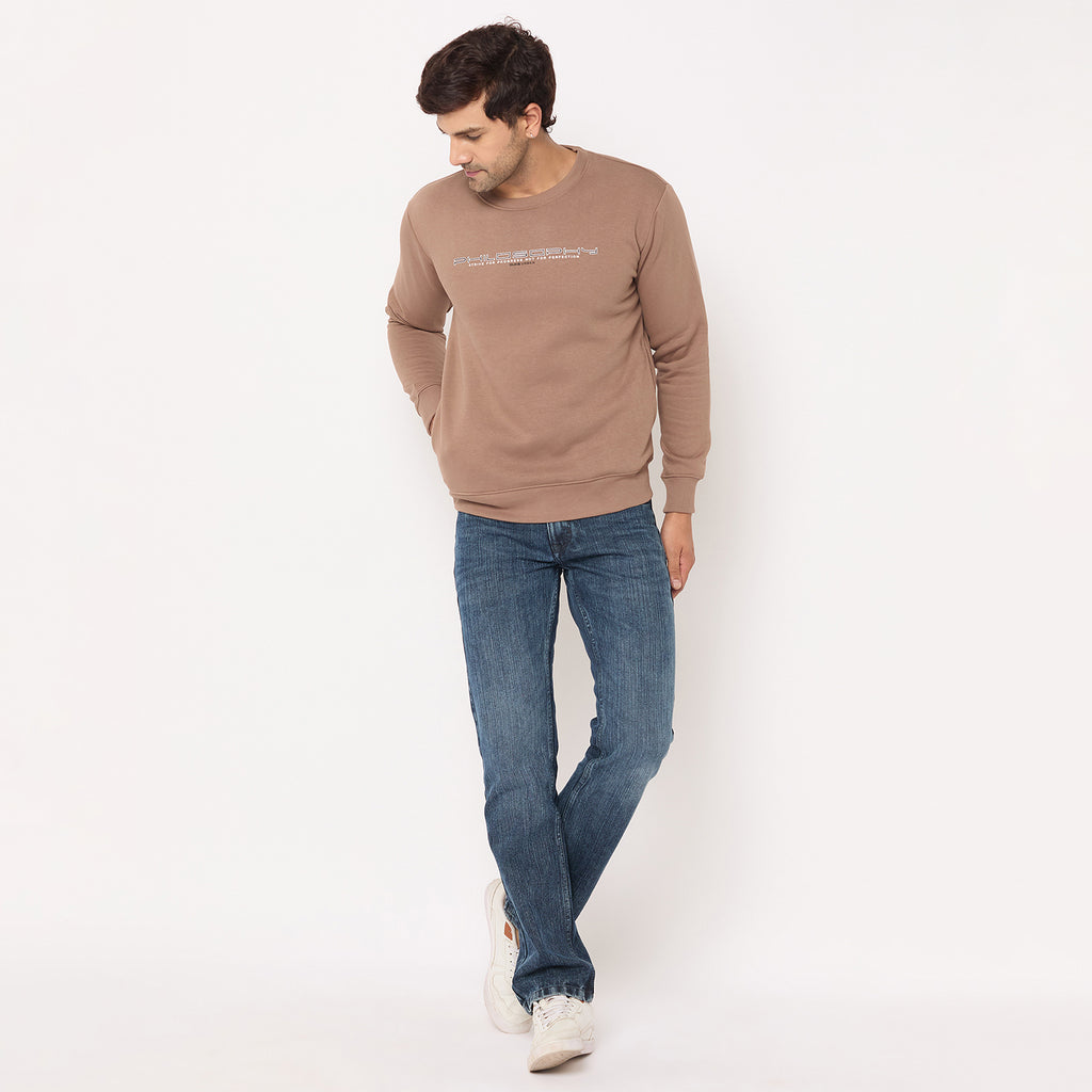 Duke Urban Men Solid Sweatshirt (LF6451)