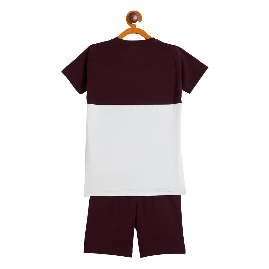 Duke Urban Boys Half Sleeve Tshirt & Bermuda Set (LF6042)