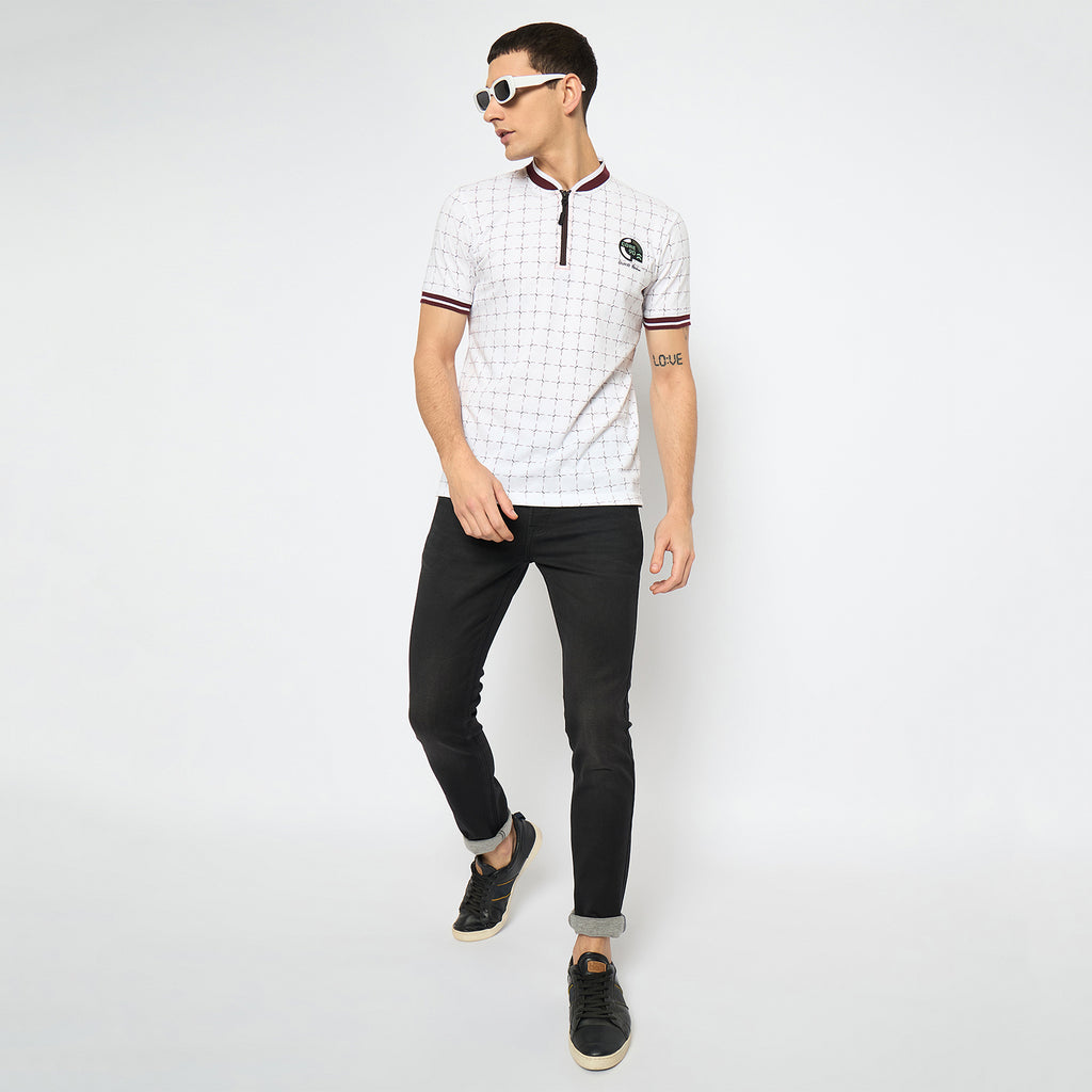 Duke Urban Men Half Sleeve Cotton Tshirt (LF7152)