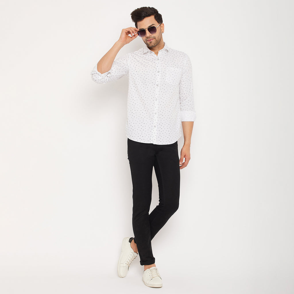 Duke Stardust Men Full Sleeve  Cotton Shirt (SDO5PRS)