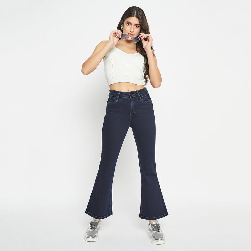 Duke Urban Women Boot Cut Stretchable Jeans (SDD6740)