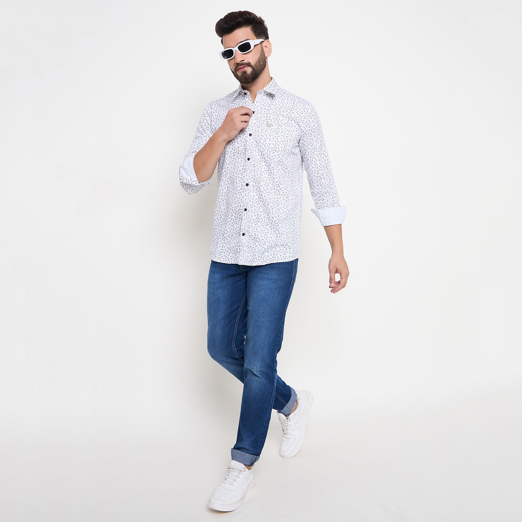 Duke Urban Men Full Sleeve Cotton Shirt (SDO6PRTT)