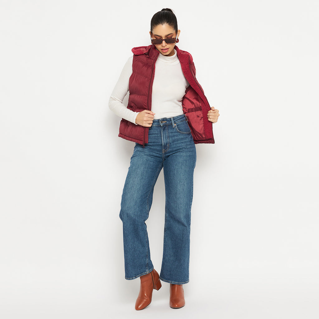 Duke Urban Women Sleeveless Jacket (SDZ4043)