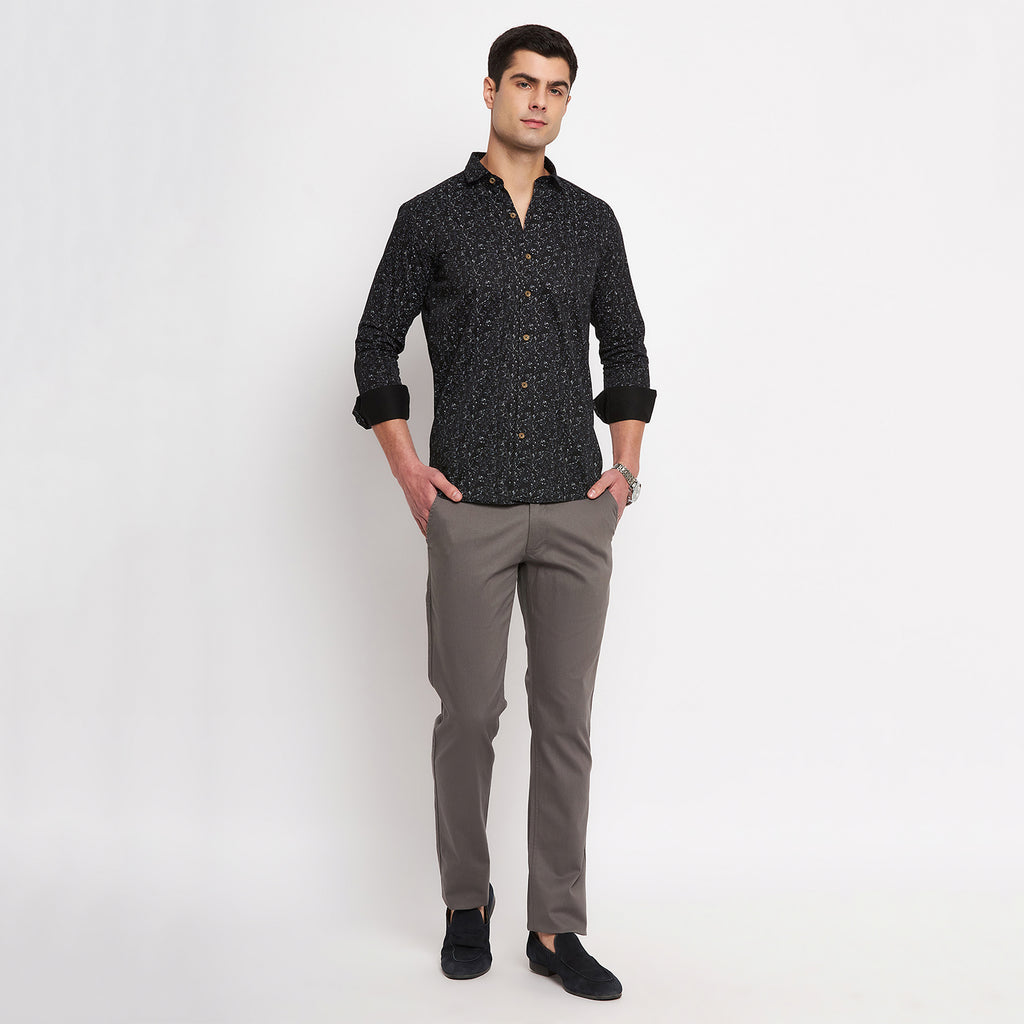 Duke Urban Men Expendable Waist Slim Fit Trousers (SDT4569)