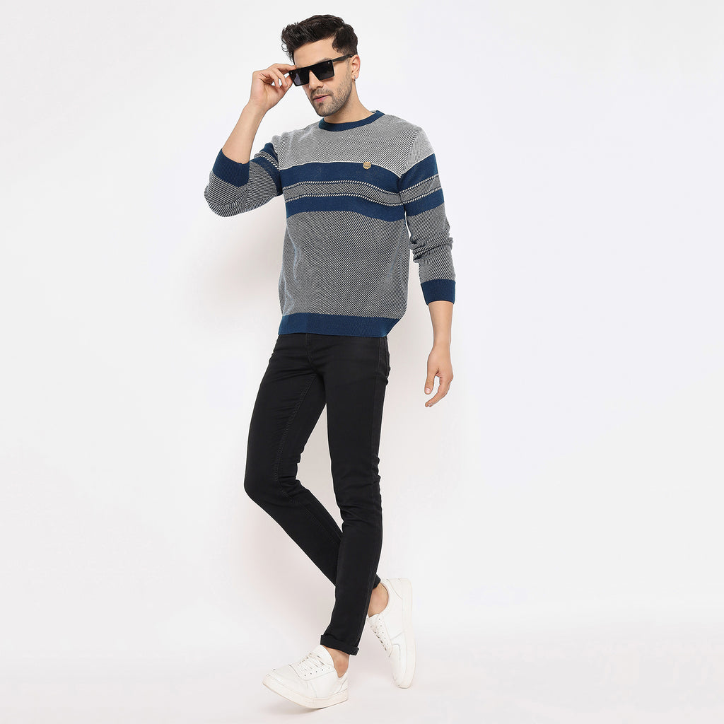 Duke Urban Men Full Sleeve Round Neck Pullover (SDS2113)