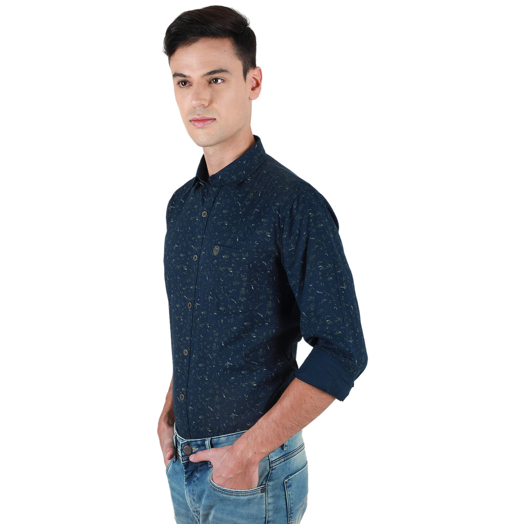 Duke Urban Men Full Sleeve Cotton Shirt (SDO6PRTF)