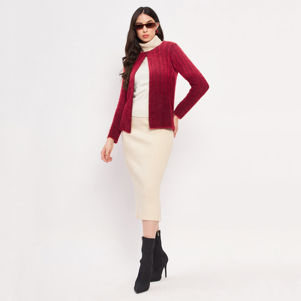 Duke Stardust Women Full Sleeve Cardigan (SDS1044)